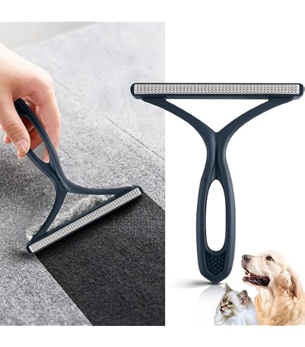 Rasoir Anti Poils Manuel Pour Animaux - Enlève Poils De Chien/Chat Sur Canapé, Tapis, Vêtements