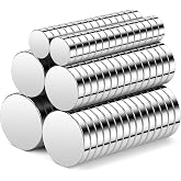 Wukong Small Fridge Magnets 3 Size (5/8/10mm), Mini Round Neodymium Magnets for Office, DIY, Fridge, Map