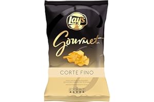 Lay's Gourmet, Patatas fritas de corte fino de, Producto de Aperitivo, bolsa individual, 150gr