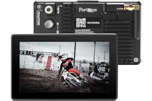 Portkeys BM5 IIIWR 2200nit Wireless Camera Control Field Monitor 5.5" Compatible for RED Komodo V-RAPTOR BMPCC, with Waveform 3G SDI 3D LUT Output, New Peaking, Framing Guides, Image Capture Function