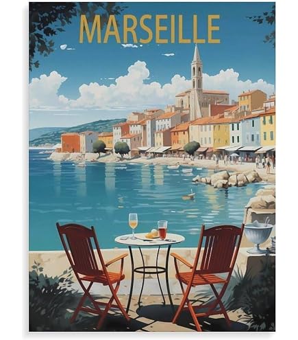 Lais Puzzle Marseille 1000 Teile – Hochwertiges Puzzle Mit Detailreichem Marseille-Motiv, Für Puzzle-Fans