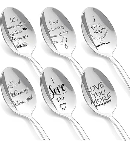 Süße Ich Liebe Dich Löffel - Romantische Geschenkidee Für Paare