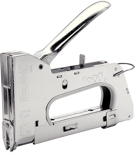 Graffette Rapid Per Cavi - 5 Confezioni Da 1000, Acciaio Zincato, Tipo 28 - Foto 9