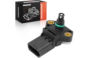 FRANKBERG Sensore di pressione del tubo di aspirazione per A1 A2 A3 A4 A6 A8 Galaxy Altea XL Arosa Cordoba Ibiza II IV Inca Fabia Rapid Superb Fox Golf LT Transporter 1993-oi