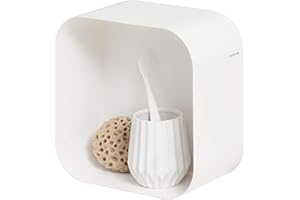 Sealskin Brix, Cube mural petit, Blanc