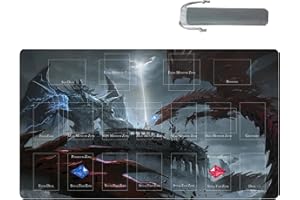 WSRXDMSN ygo spielmatte playmat Gummimatte Duell Matte Gaming Wettbewerb Pad Matte Karte Binder Deck 23.6x13.7in (12)