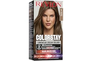 Revlon Colorstay Tinte Pelo Mujer, Coloración Permanente de larga duración, Incluye mascarilla potenciadora del color, Hasta 8 semanas de color, Tono 6 Rubio Oscuro