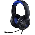 Razer Kraken, Cuffie Cablateda Gaming Multipiattaperma, Driver Da 50 Mm Con Calibrazione Personalizzata, Microfono Retrattile Unidirezionale, Cavo Audio Da 3,5 Mm Con Controlli Su Filo, Nero