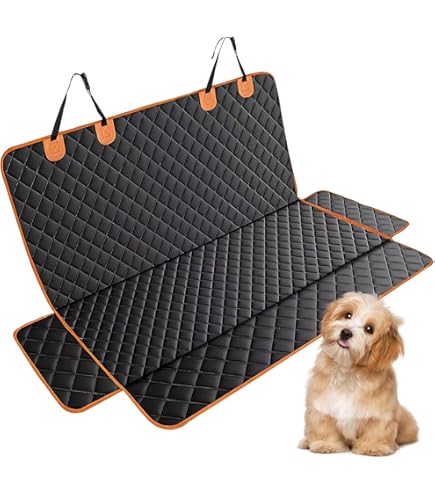 URAQT Housses De Siège De Voiture Pour Chien, 145x125 Cm Protecteur