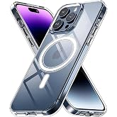 iPhone 12/12 Pro i&ccedil;in Magsafe ile Uyumlu Kılıf Darbeye Dayanıklı Şeffaf Kapak (iPhone 12/12 Pro)