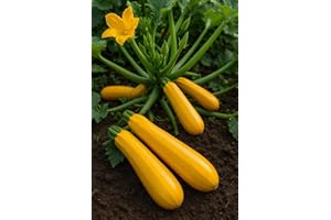 LE GRENIER D'ABONDANCE LES GRAINES QUI DONNENT ENVIE 15 semillas para sembrar - El ático de abandance - Calabacín cilíndrico Goldcresh - Cucurbita pepo