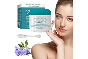 BELLIGERN Body Souffle 85g Firming Neck Cream with Spoon Ultra Hydrating Crepe Skin Firming Cream Crepe Eraser for Women Skincare Body Cream for Deep Hydration for Use on Neck Chest Arms and Legs