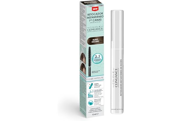 Colour Clinuance | Omedelbar tillfällig retuscheringsmaskin för Prime Canities, rötter och ögonbryn | Snabb och enkel att använda | Perfekt täckning och maximal noggrannhet