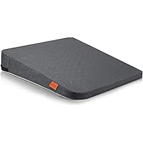 Autositz Keilkissen Schwarz - Ergonomisches Sitzkeil 40x37x12cm