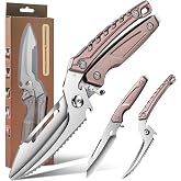 Plys Kitchen Scissors Stainless Steel: Professional Scissors for Cutting and Separating Bones Household Scissors for Cutting