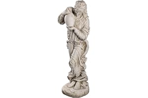 Birendy Statua decorativa in poliresina, resistente alle intemperie, grande (6 kg), altezza 74 cm