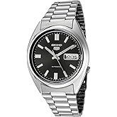 Seiko 5 SNXS79 Black Men's Wristwatch