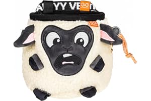 YY Vertical - Kreidebeutel mit Schafen zum Klettern, Bouldern, Cross-Training und Gymnastik - Verstellbarer Gürtel - Weiches, langlebiges Material - Ideal für Indoor- und Outdoor-Abenteuer
