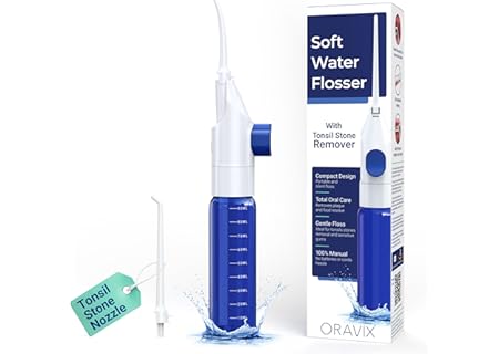 Oravix Portable Jet Wire, Cleans Braces, Implants & Crowns, Wireless Water Flosser, Tonsil Stone Rem - Amazon Deal & Rabatt