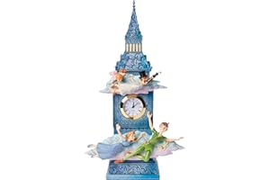 Enesco Reloj Peter Pan de Disney Traditions, Altura 26 cm