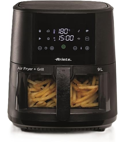 Tefal Easy Fry Mega Friggitrice Ad Aria Calda 7.5L | 8 Programmi, Nero - 2