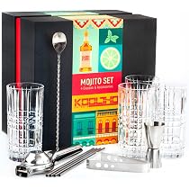 Kit Cocktail Sosayet - Shaker 750ml + Doseur + Pilon (cadeau Homme)
