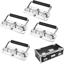 Lot De 4 Loquets En Acier Inoxydable - Verrouillage Solide Pour Portes, Armoires, Tiroirs | 100kg De Charge