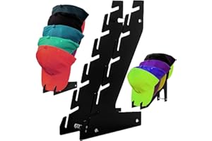 Rurbeder Acrylic Hat Rack | Display Wall Mounted Hat Rack | Acrylic Rack And Hat Storage Stand Caps Organizer