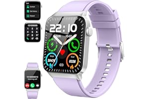 DONERTON Smart Watch for Men Women Answer/Make Calls, 1.85" Touch Screen Smart Watches with Step Counter, Heart Rate Sleep Monitor, 110+ Sport Modes, Fitness Tracker, IP68 Waterproof Smartwatch for Android iOS