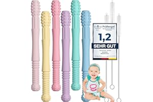 Okonkn kit 6 Pcs Mordedor Bebe Refrigerante-Juguetes Bebes 3-6-12 Meses Para Bebe Recien Nacido Bebe Reborn Regalos Bebe