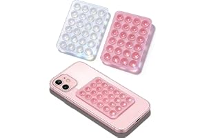 Vilbocr 2 st silikonsugning telefonfodral, handsfree fidgetleksak spegel dusch telefonhållare, Tiktok-videor och selfies (flu