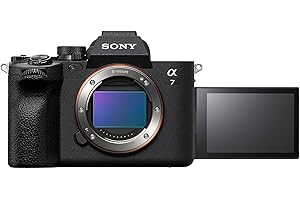 Sony Alpha 7 IV - Cámara sin espejo de fotograma completo (33 MP, enfoque automático en tiempo real, 10 fps, 4K60p, pantalla táctil multiángulo, batería Z de gran capacidad), Color Black
