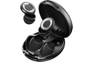 Eixniex Tapones Oídos Ruido Dormir - Puntas Simple+Doble, 46dB Reducción de Ruido | Silicono Ecológico Duradero | 8 Pares de Puntas (XS - L) | Sellado Top-Layer para Dormir, Concentración y Viajes