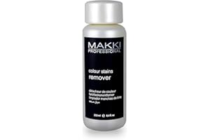 MAKKI DYE, TINT, COLOUR, STAIN & SPOT REMOVER CLEANER FOR SKIN FACE EARS HANDS 250ml