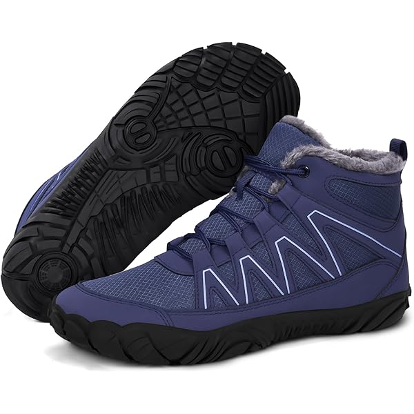 Barfußschuhe Herren Outdoor - Wasserdichte Wanderschuhe Für Natürliches Laufen