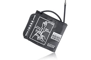 SOWBUD Extra Large Blood Pressure Cuff, Portable Pressure Digital Monitors Machines Wrist Automatic Blood Pressure Kit Large Replacement Cuff for Adults Elders and Home Use, Arm Circumference within 22-52 cm