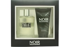 PRISM PARFUMS Prism Noir Pour Homme 2 Piece Gift Set: Eau De Toilette 100ml & Shower Gel 150ml