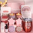 Pamper Gifts for Women, Birthday Pamper Hamper for Her Self Care Gift Set Mum Care Package Women Birthday Presents Relaxation Bath Gift Set Mother Pamper Kit Spa Gift Get Well Soon Gifts for Women