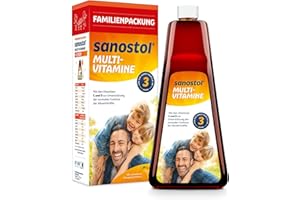 ‎SANOSTOL Sanostol Multi-Vitamine Für Kinder ab 3 Jahren und Erwachsene, mit Den Vitaminen A und D, 780 ml