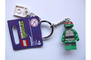 LEGO Teenage Mutant Ninja Turtles Raphael Keychain by