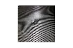 SOFIALXC Tissu en fibre de carbone 6 K 320 g/m² tissage sergé pour modification de bateau hors-bord (50 x 100 cm)