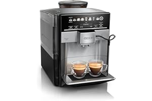 ‎SIEMENS Siemens Kaffeevollautomat EQ6 plus s700, Milchsystem, 12 Getränke, automatische Reinigung des Milchsystems, Keramikmahlwerk, großes Touchdisplay, Edelstahl, TE657503DE
