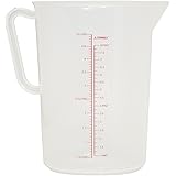 Zodiac Polypropylene Measuring Jug 5.0 L Clear