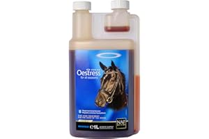 NAF Five Star Oestress Liquid 1L – Hormonal Balance Supplement for Mares – With Chasteberry, Magnesium & Herbal Extracts – Supports Calm, Comfortable Behaviour