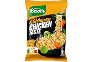 ‎KNORR Knorr Instant Nudeln Chicken Taste schneller Asia Snack fertig in nur 3 Minuten 11x 70 g
