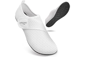 WateLves Scarpe da Acqua a Piedi Nudi da Uomo Donna Calzini da Spiaggia Aqua Nuoto Nuoto Mare Piscina-A