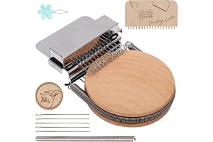 Knitted Patch Kit - Portable Handmade Fabric Craft Sewing Repair Tool