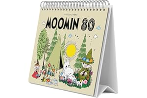 Grupo Erik Moomin Desk Calendar 2025 | 8 x 7 inches - 20 x 17 cm | 12 Month Desk Planner, Desktop Calendar 2025 | Moomin Calendar 2025, Moomin Gifts, Moomins Gifts, Moomins Calendar 2025