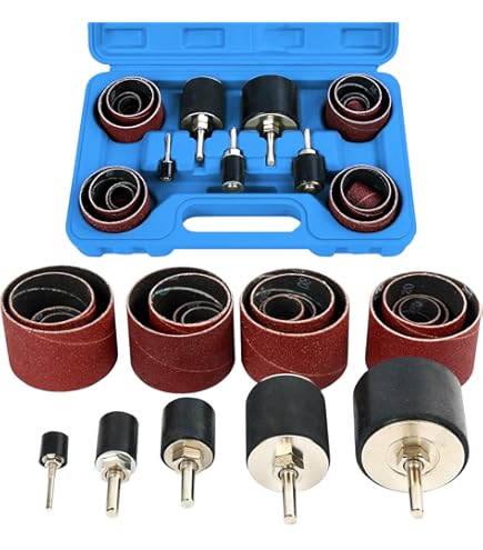 Holzstar 715913720 Schuurhulzen set dia. 13 mm korrel 120 (3 stuks