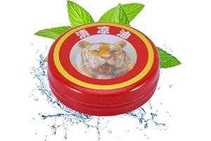 FILFEEL Tiger Essential Balm Czerwona Maść Chłodząca Ból Głowy Zimno Zawroty Głowy Odświeżający Balsam Olejowy (1 Szt.)